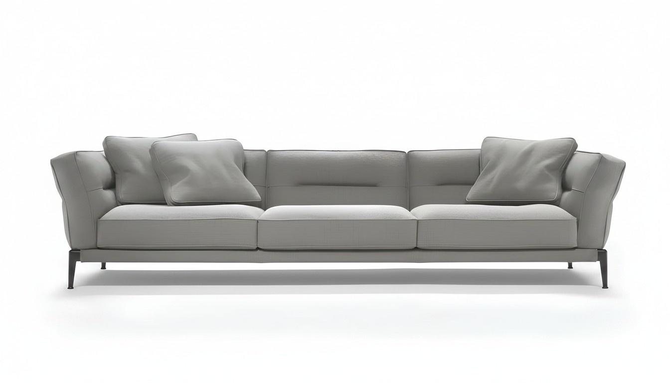 XXL Big Sofa Fünfsitzer Stoff Couch Luxus Design Couchen 5 Sitzplatz Textil Neu