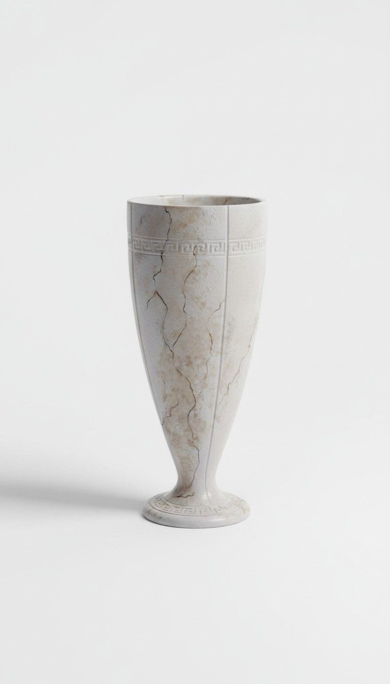 XXL Big Vase Design Medusa Antik Stil Blumen Dekoration Vasen Raum