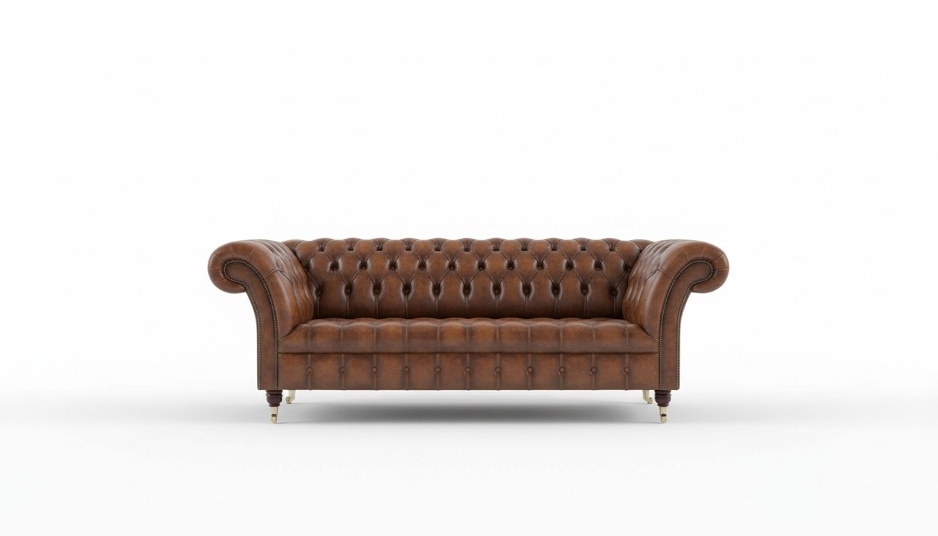 XXL Braune Designer Sofa Couch Polster 3 Sitzer Big Sofas Couchen