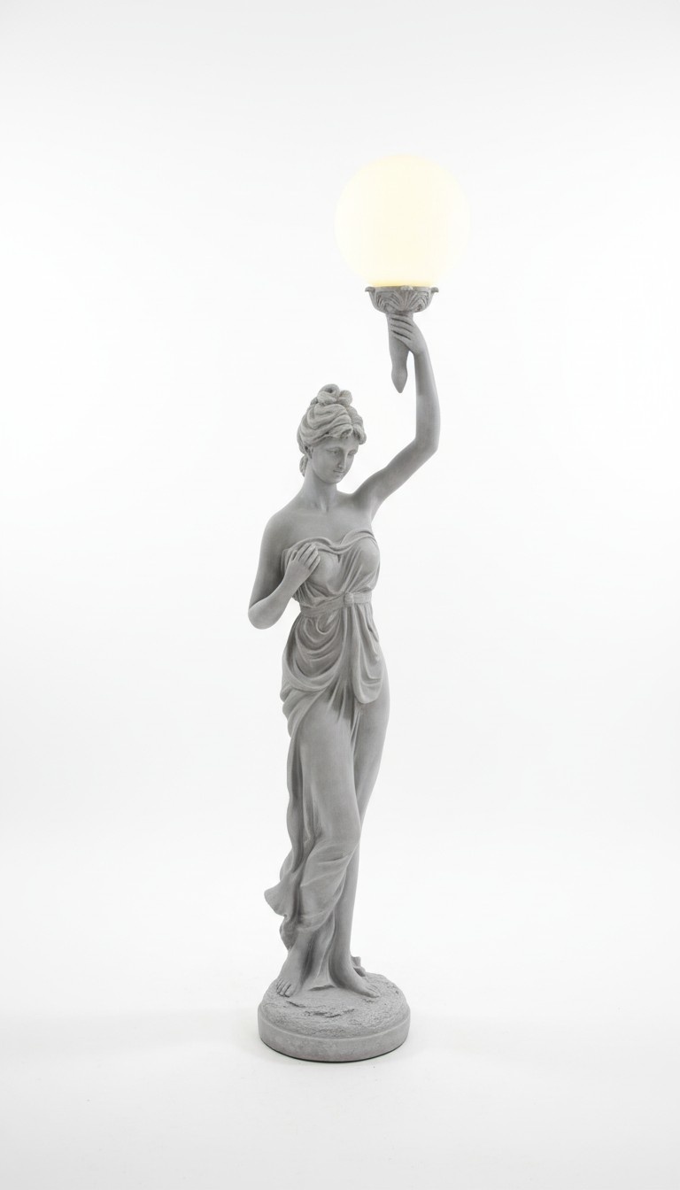 XXL Design Steh Leuchte Stand Leuchten Lampe Skulptur Figur Figuren
