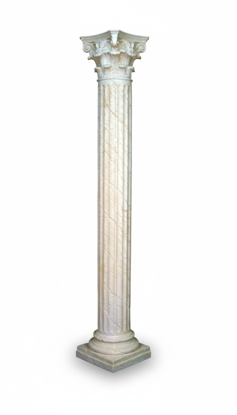 XXL Griechische Säule Antik Stil Design Säulen Luxus Stützen Neu 224cm