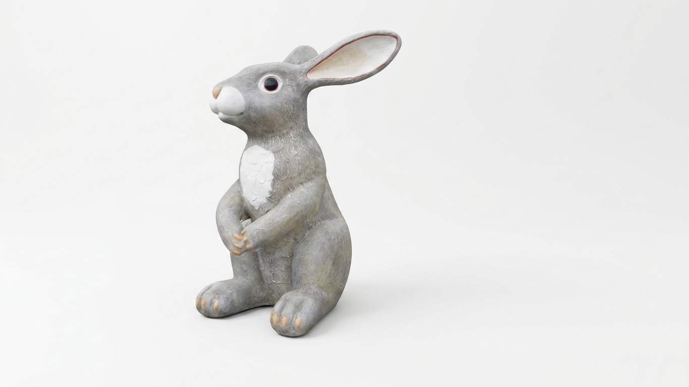 XXL Hase Werbung Aufsteller Hingucker Skulptur Tier Zoo Dekoration Garten