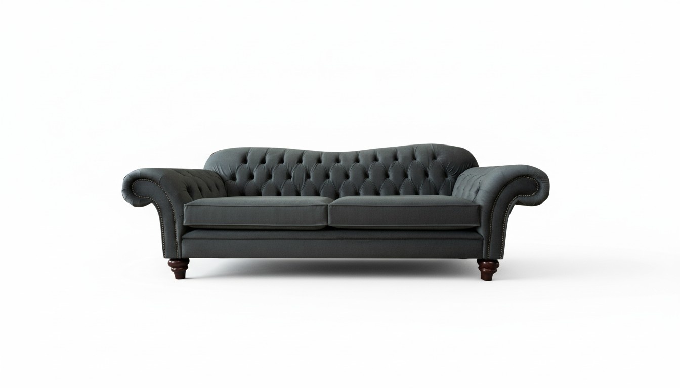 xxl Sofa 4 Sitzer Couch Chesterfield Polster Sitz Garnitur Leder Textil