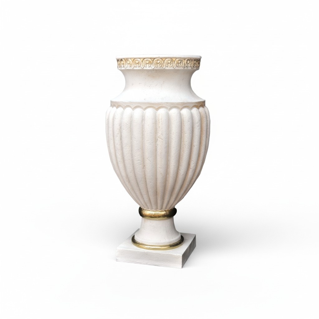 XXL Vase Tisch Dekoration Deko Vasen Antik Stil Skulptur Figur Kelch Rom