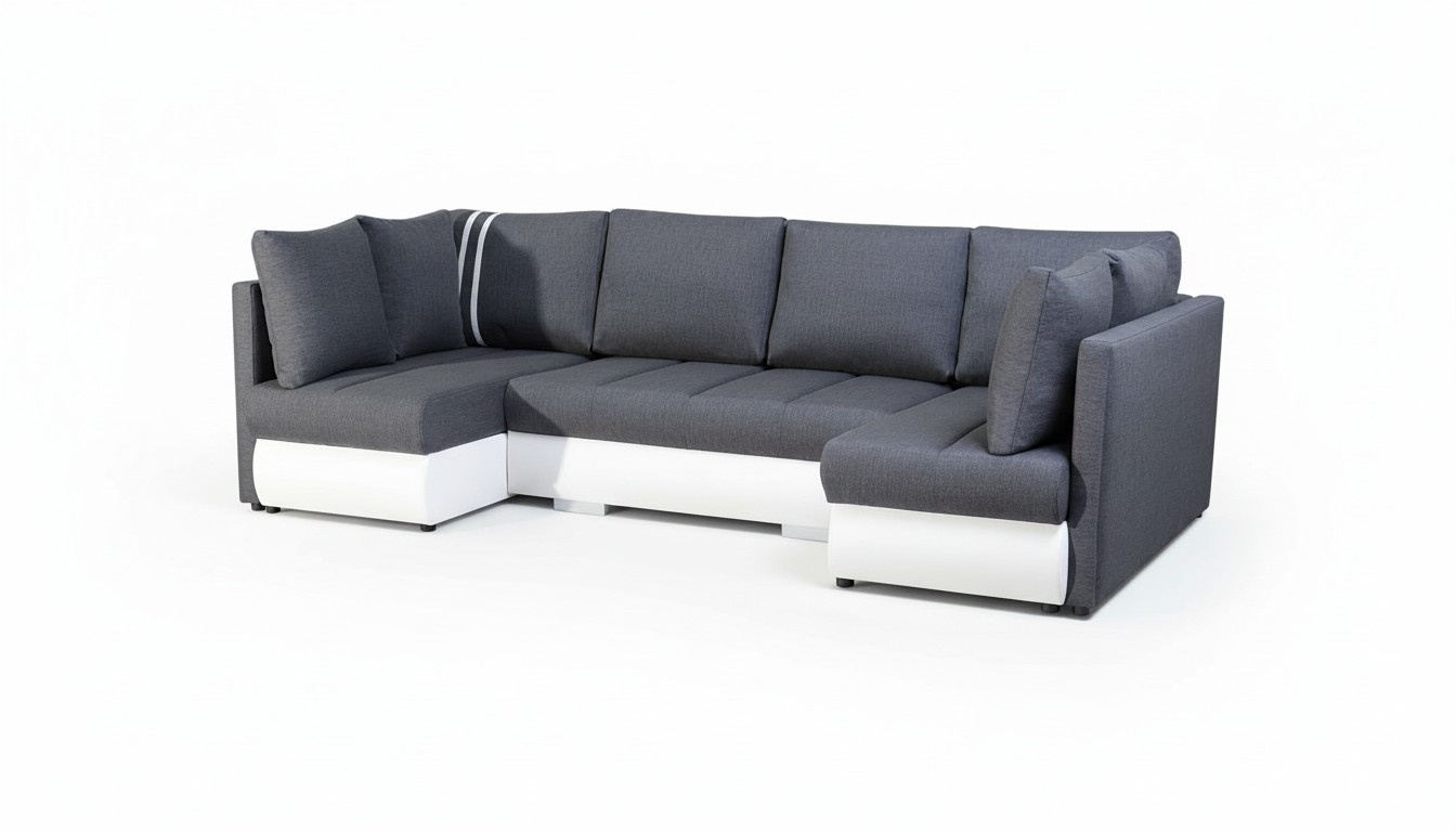 XXL Wohnlandschaft Sofa Couch Polster Garnitur Ecke Designer U-Form Ecksofa Neu