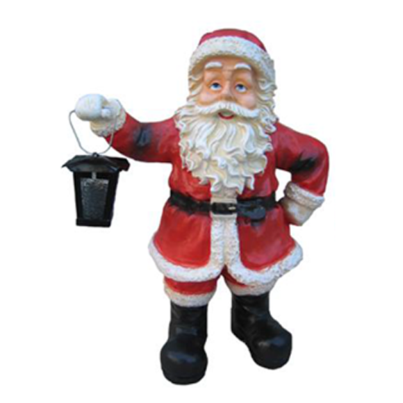 Weihnachtsmann Nikolaus Weihnachts Haus Dekoration Schlitten Figur