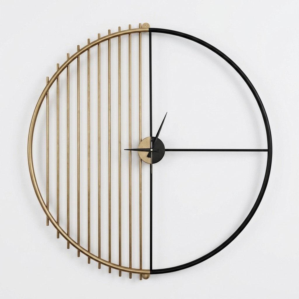 Zeitlose Wanduhr im modernen Design – stilvoll und funktional Uhr 90cm