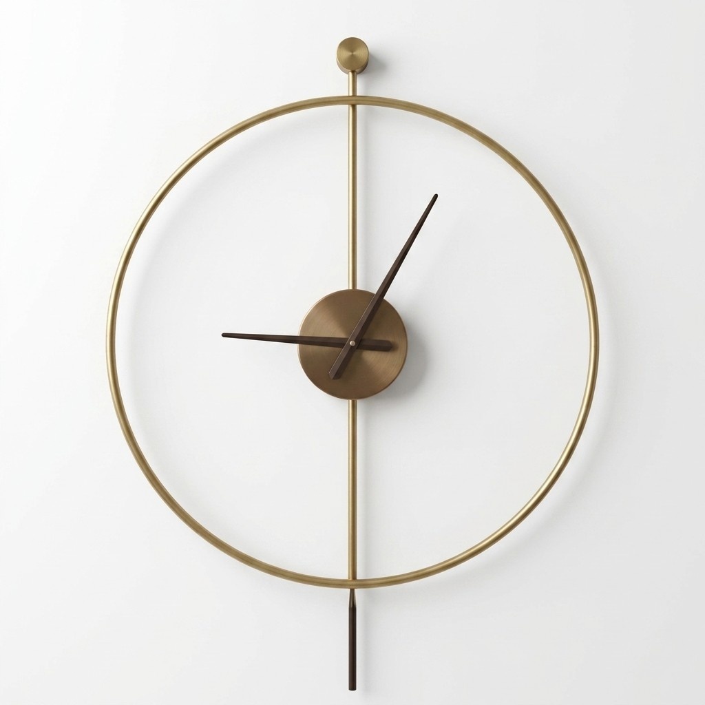 Zeitlose Wanduhr mit klarem Design für jedes Wohnambiente Uhr 90x90cm