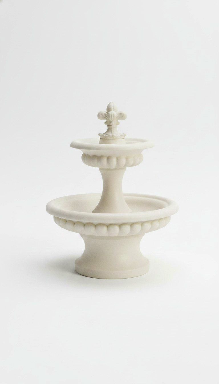 Zierbrunnen Springbrunnen 157cm Skulptur Brunnen Deko Garten Fontaine