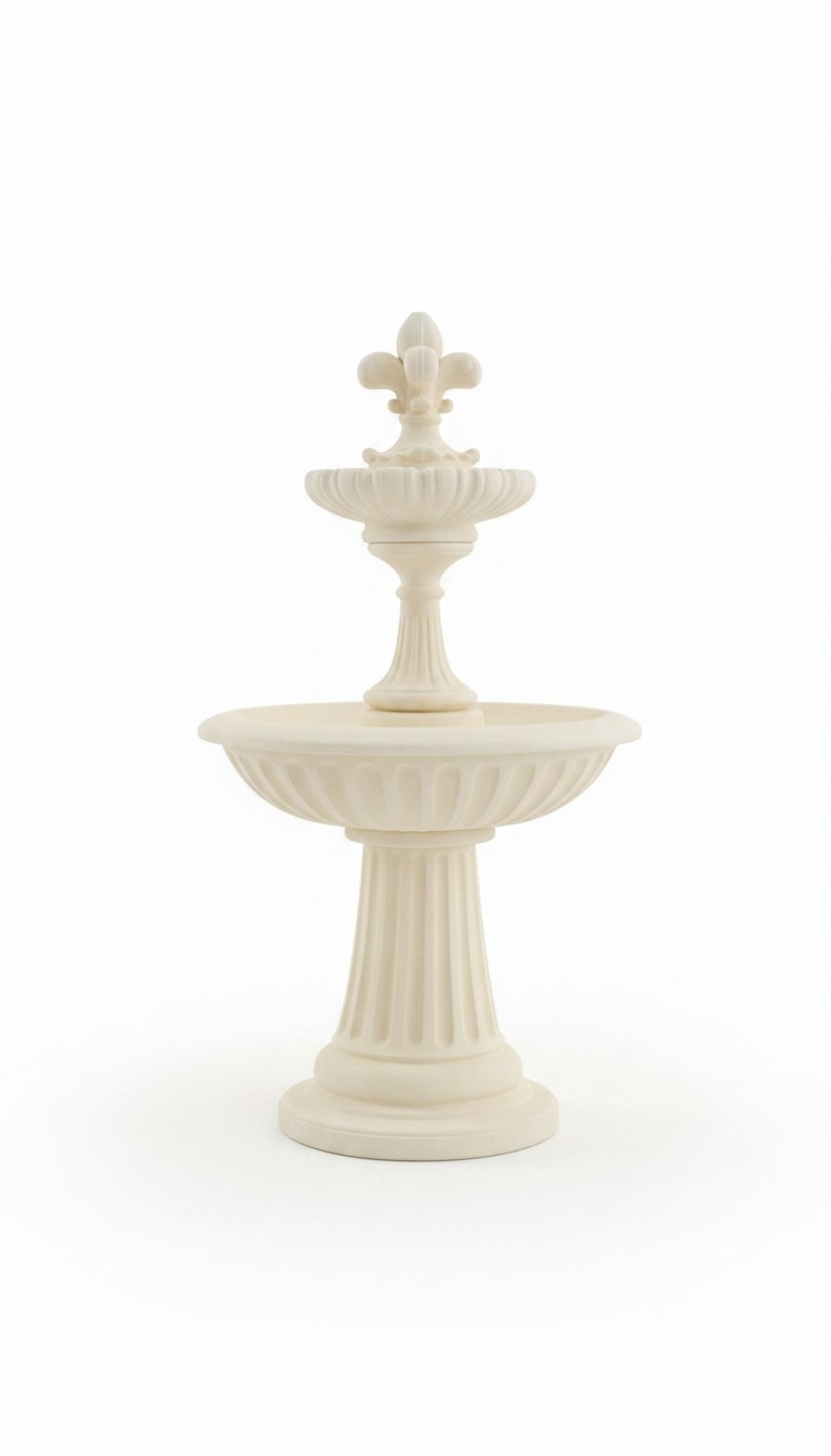 Zierbrunnen Springbrunnen 171cm Skulptur Brunnen Deko Garten Fontaine