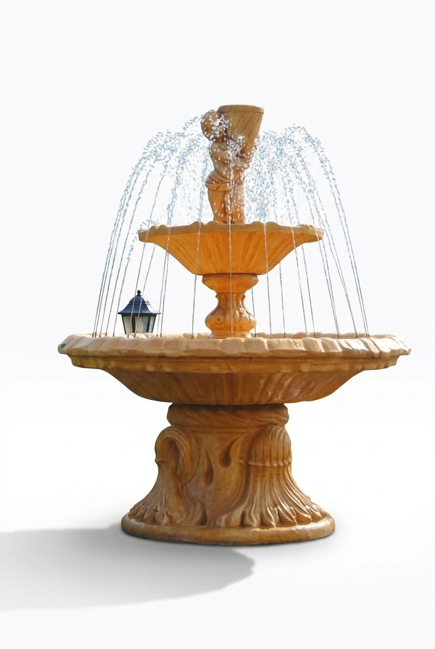 Zierbrunnen Springbrunnen Figur Brunnen Dekoration Garten Fontaine