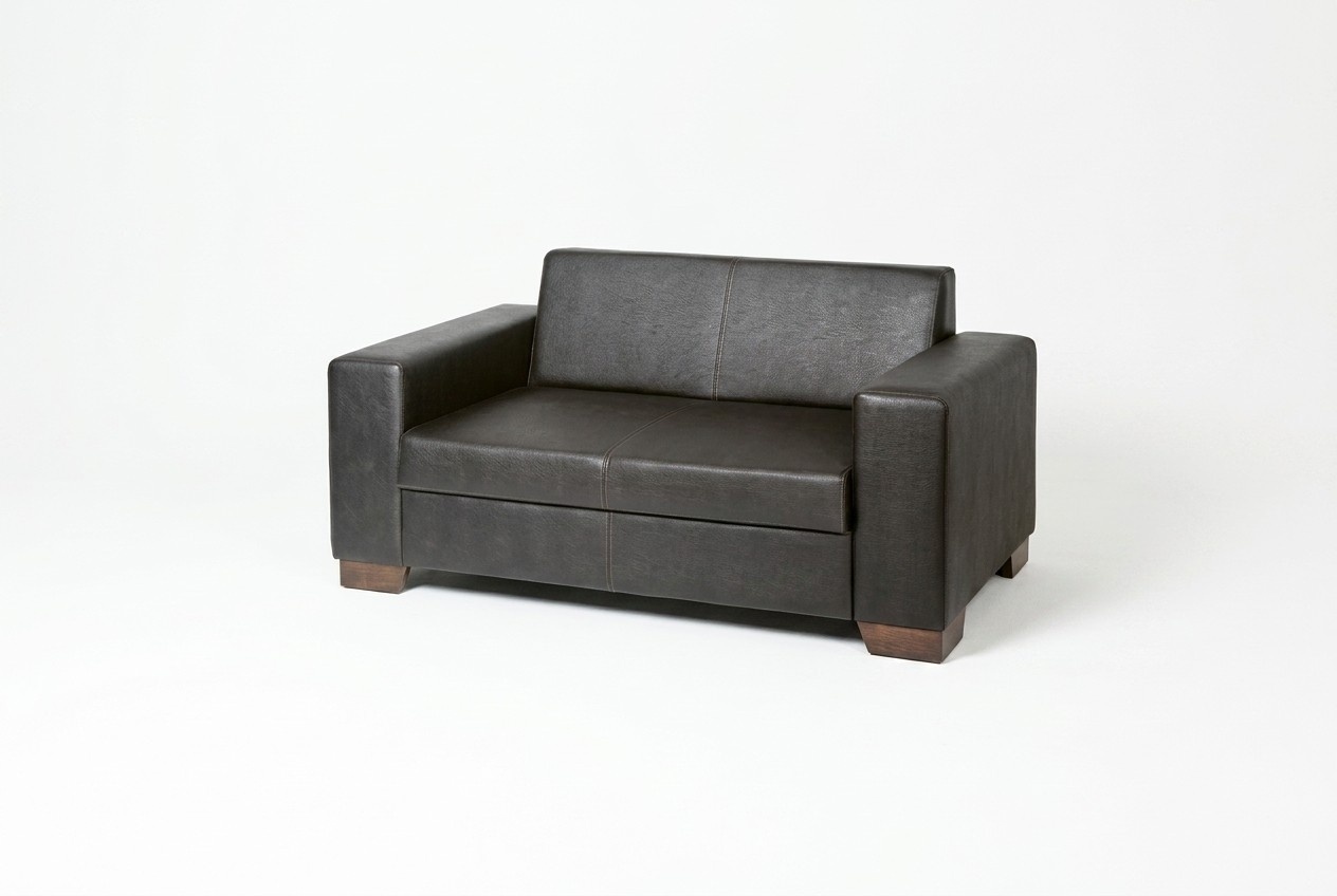 Zweisitzer Arbeitszimmermöbel Schwarz Büroeinrichtung Luxuriöse Sofa