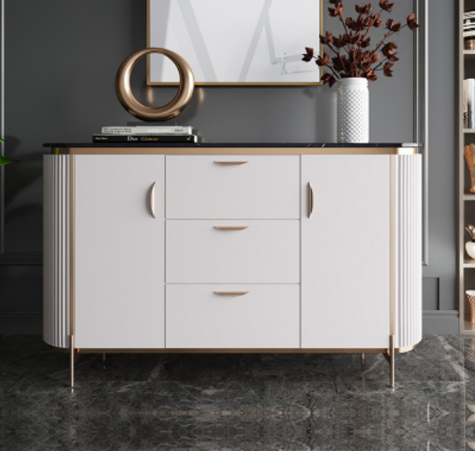 Sideboard Kommode Anrichte Holz Modern Weiß Wohnzimmer Kommoden Neu