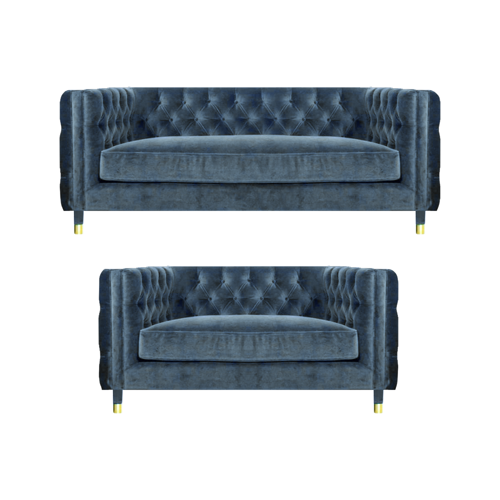 Wohnzimmer Neu Komplett Designer Sofas Textil Sessel Chestefield Sofagarnitur