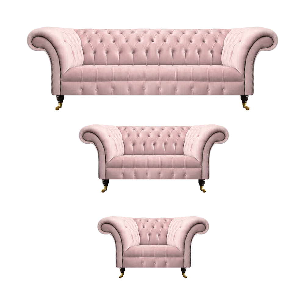 Wohnzimmer Luxus Komplett Set Neu Couchen Sessel Chesterfield Sofas Polstermöbel