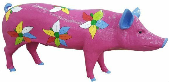 Abstrakte Deko Figur Statue Skulptur 70 cm Figuren Statuen Skulpturen