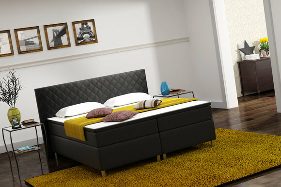 Boxspringbett Box Bett Spring Bett Polsterbett Lederbett Betten Doppelbett