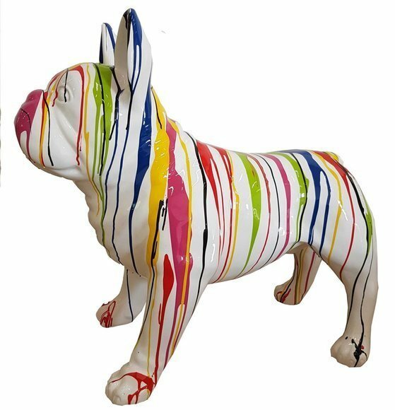 Abstrakte Design Dekoration Statue Figur Skulptur Figuren Statuen Hund