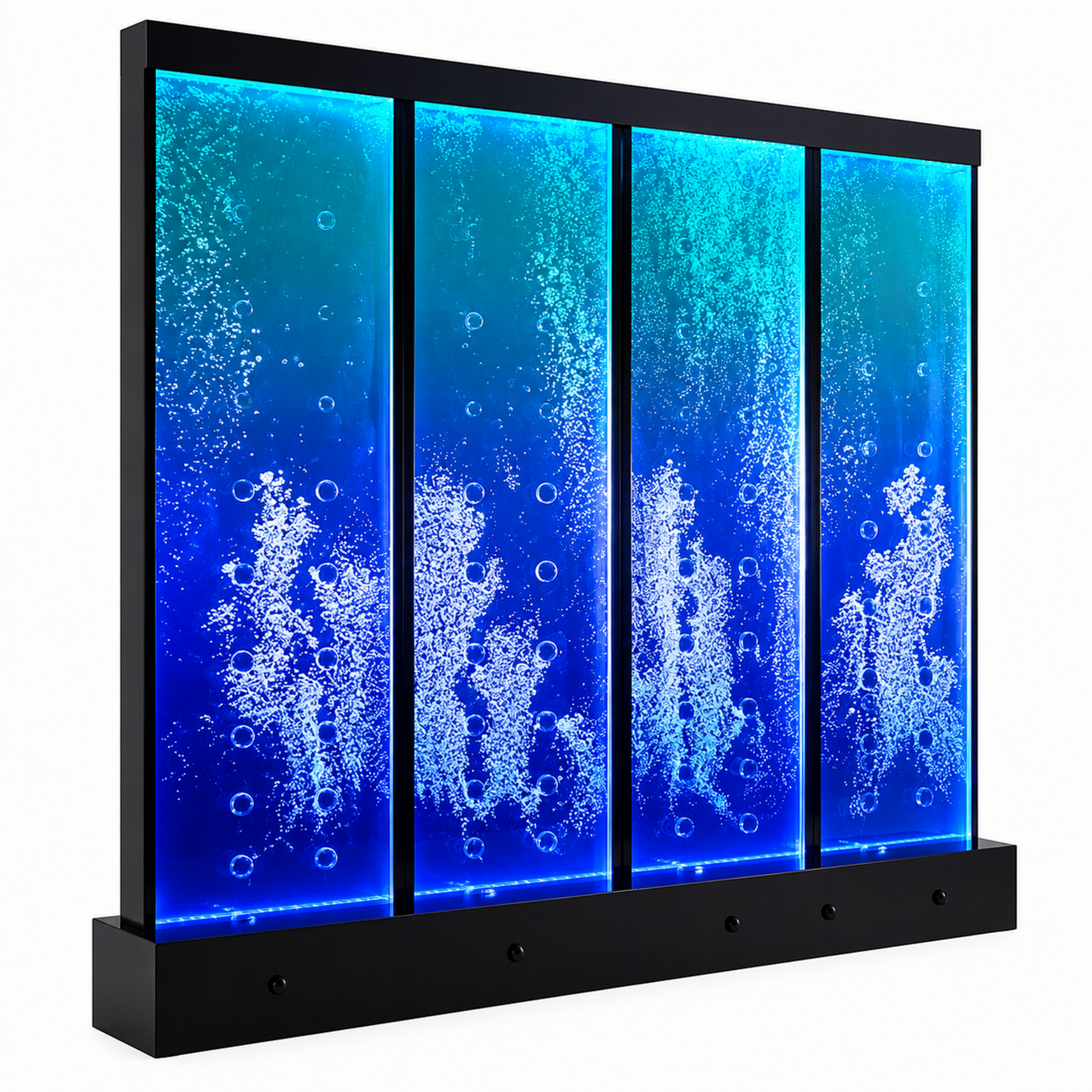 Moderne Trennwand Wasser Wände LED Wasserwand Beleuchtete Wand
