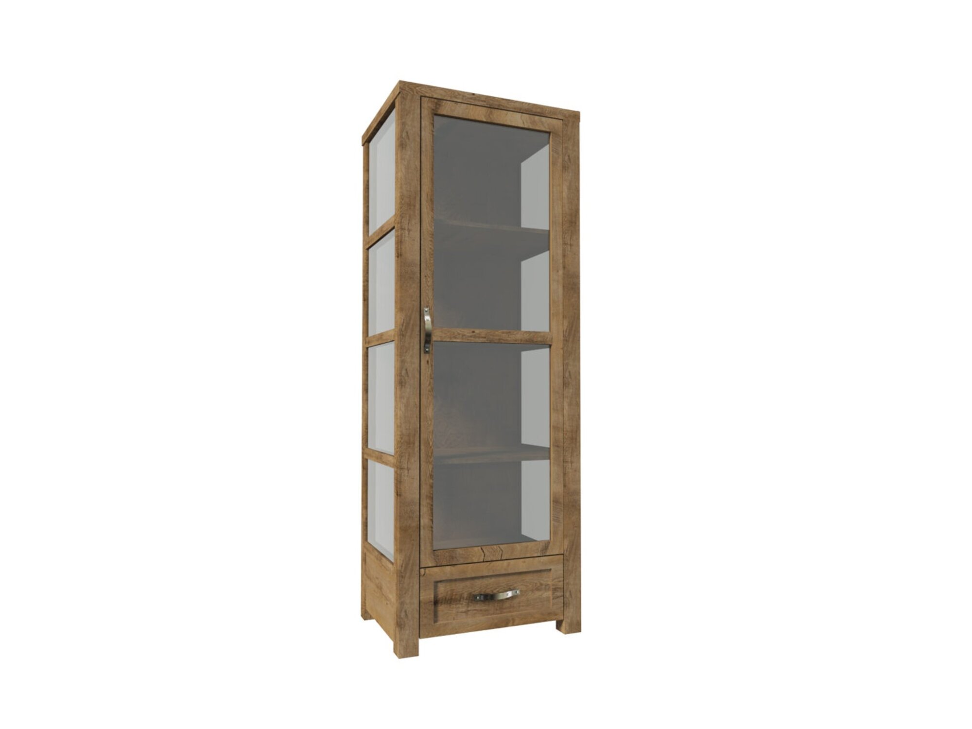 Vitrine Glasvitrine Küchenbuffet Vitrinenschrank Regalschrank Anrichte Sofort