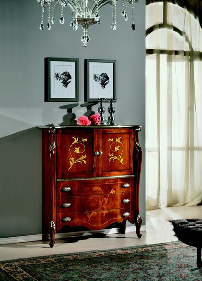 Möbel Holz Stil Barock Schicke Schrank Kommode Schränke Designer Italienische