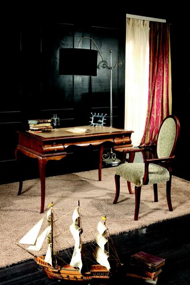 Holz Möbel Luxus Italienische Klassisches Schreibtisch Büromöbel Stil