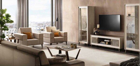 Hochwertige Designer Kommode Wohnzimmer Schrank Kommoden Sideboard