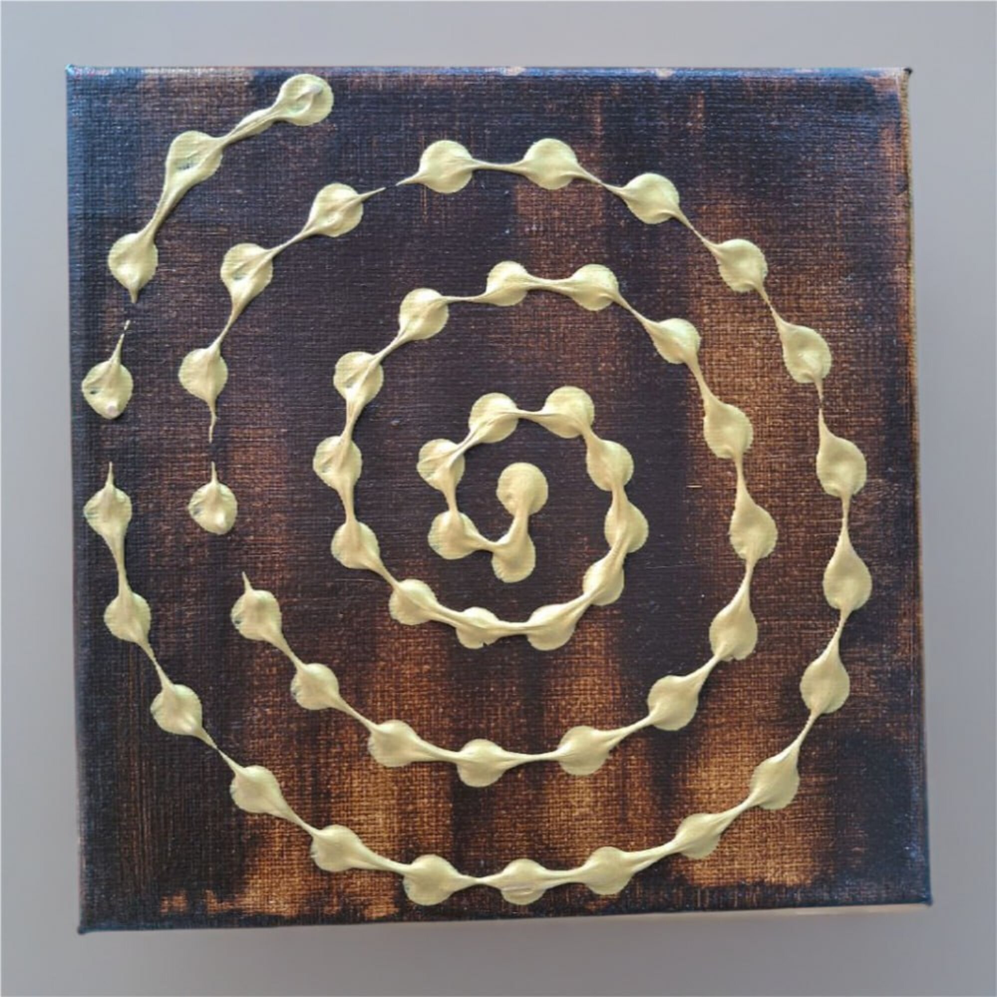 Einzigartiges abstraktes Kunstwerk, das mit feinster Ölmalerei Tiefe und Emotion vermittelt Sofort