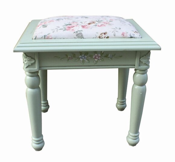 Hocker Sofa Textil Pouf Polster Beistellhocker Möbelhocker Hocker Holz Sitz Neu