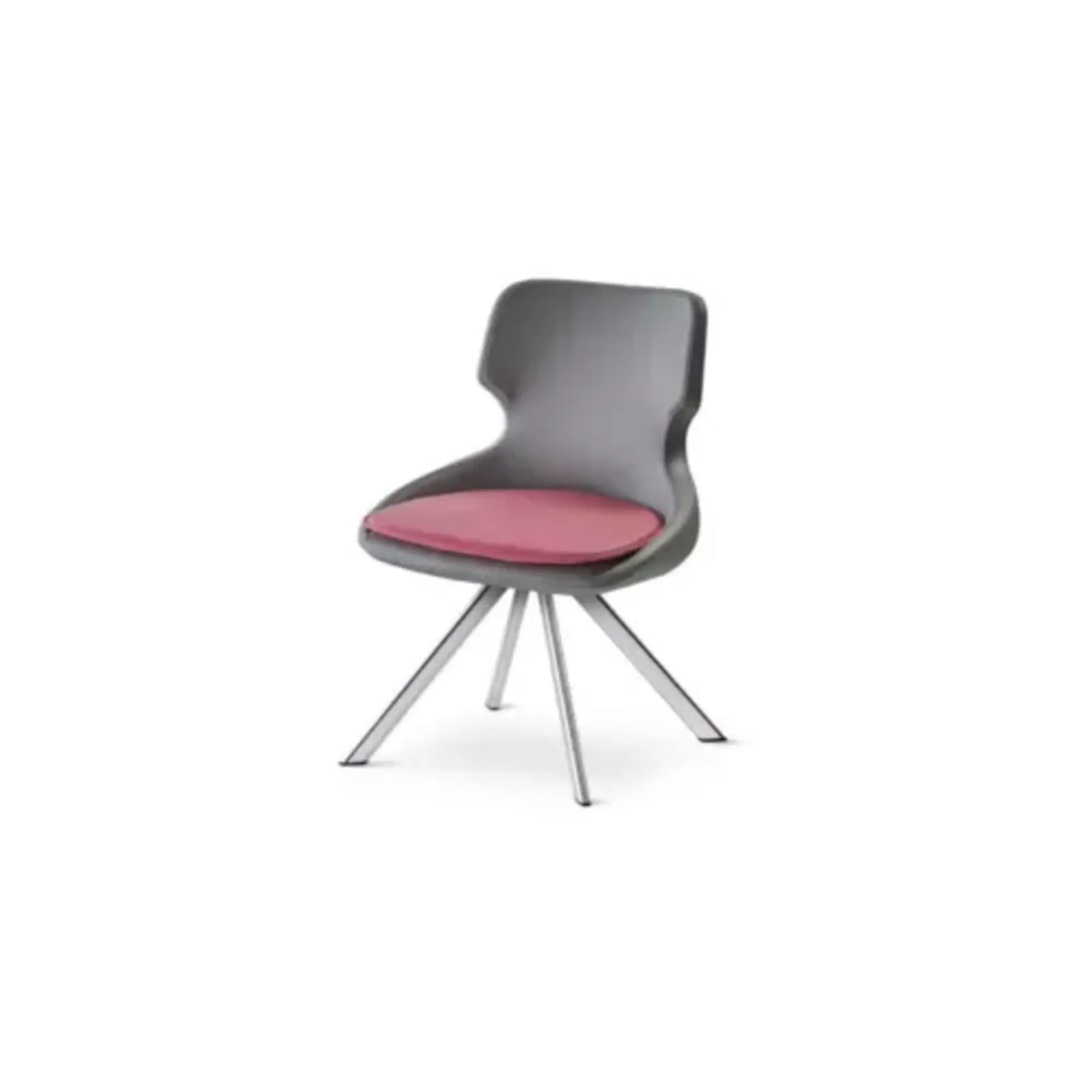 Bürostuhl Modern Schwarz Bordeaux Arbeitszimmer Flur Diele Foyer Büro