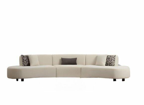 Luxuriöser Fünfsitzer Moderne Wohnzimmer Wohnlandschaft 5-Sitzer Couch