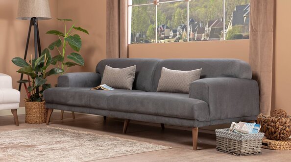 Sofa für drei Großsofa Komfortsofa Dreiersofa Big Couch Sofa Dreisitzmöbel