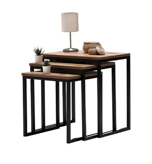 Wohnzimmer Couchtisch Set Holzmöbel Holz Möbel Tishe Einrichtung