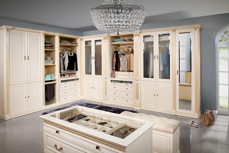 Große Schrankwand Schrank Begehbarer Schrank - Verona System 15