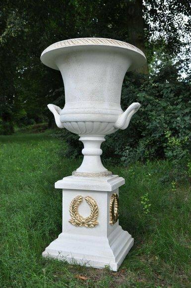 XXL Design Vase Blumen Topf Vasen Schale Boden Dekoration Deko