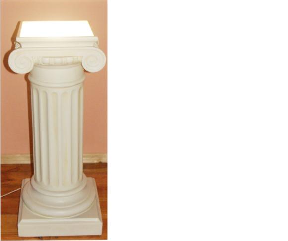 Säule Beleuchtet Dekoration Säulen Skulpturen Lampe Leuchte Figuren