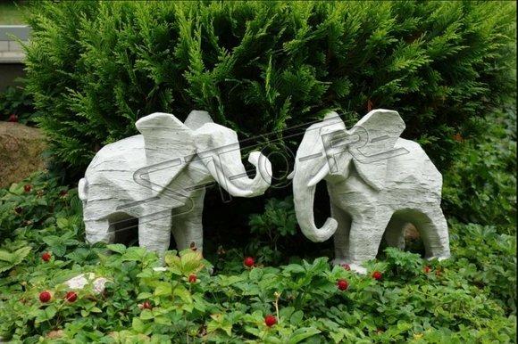 Design Figur Elefant Skulptur Figuren Skulpturen Statuen Statue Garten