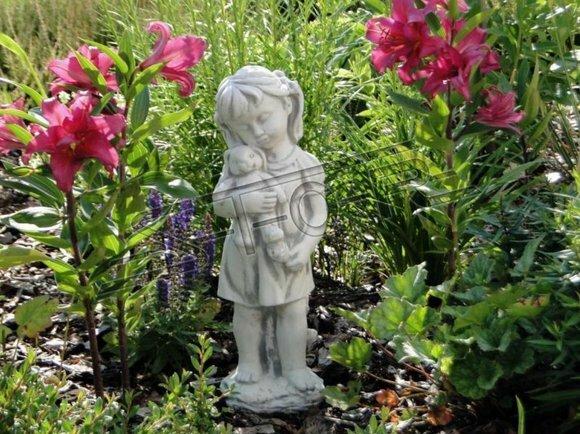 Kind 44cm Skulptur Design Figur Statue Garten Figuren Statuen Skulpturen