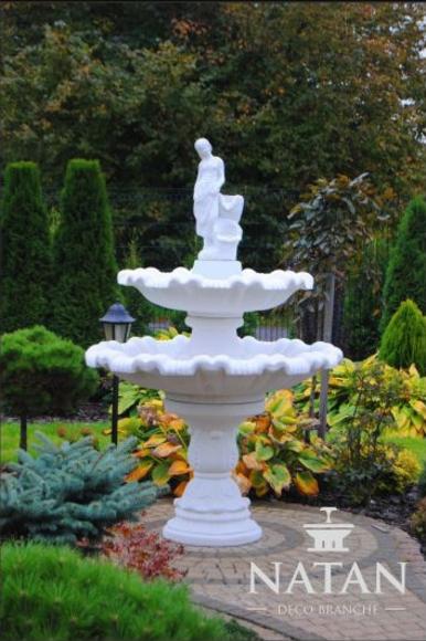 Zierbrunnen Springbrunnen Figur Brunnen Dekoration Garten Fontaine
