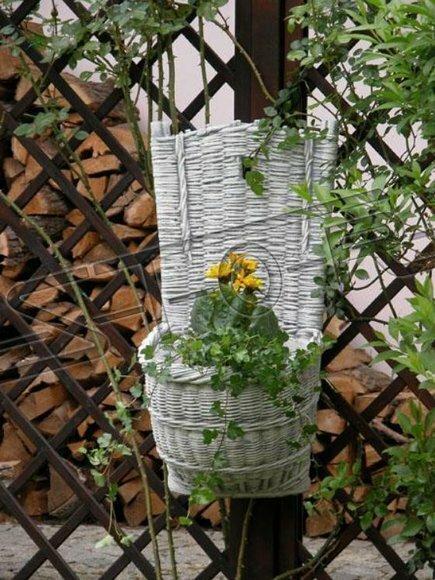 Design Blumentopf Top Planz Kübel Gefäß Töpfe Figur Gesicht Skulptur