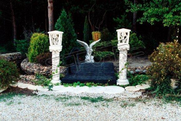 Edle Designer Säule Garten Figur Säulen Ständer Dekoration Skulptur