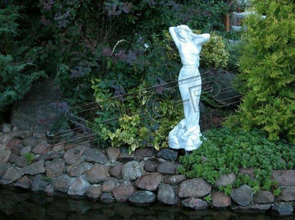 Frau 69cm Skulptur Design Figur Statue Garten Figuren Statuen Skulpturen