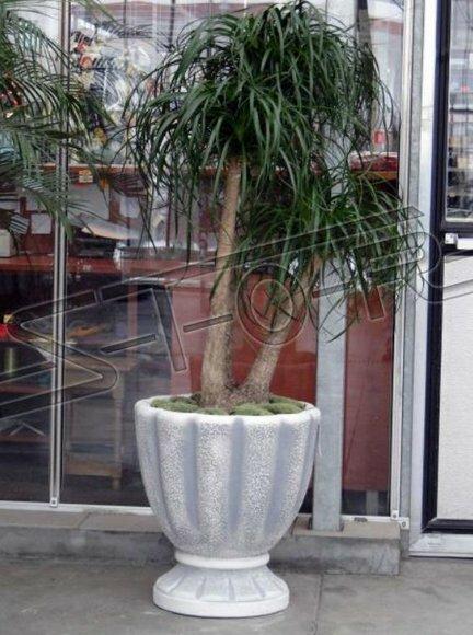 Design Blumentopf Top Planz Kübel Gefäß Töpfe Figur Gesicht Skulptur