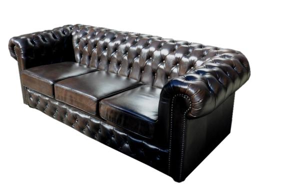 Chesterfield Sofa 3 Sitzer NAPOLI Polster Garnitur Cromer 2