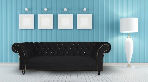 Chesterfield Sofa Polster Designer Couchen Sofas Garnitur Textil Stoff