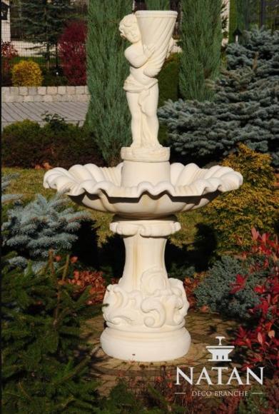 Springbrunnen Garten Teich Brunnen Steinbrunnen Stein Gartenbrunnen