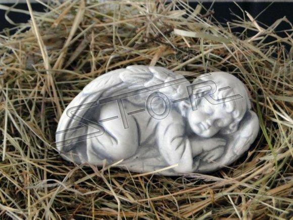Grabengel Kreuz Grab Deko Grabschmuck Stein Dekoration Statue