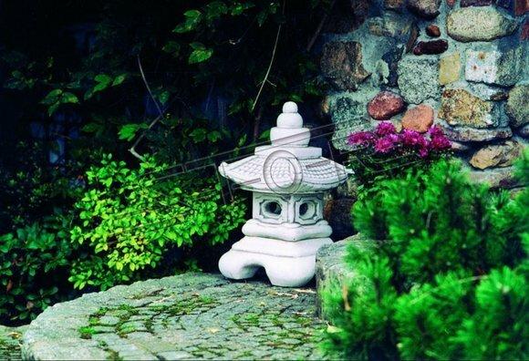 Japanischer Garten Dekoration Garten Deko Statue Figur Skulptur Figuren