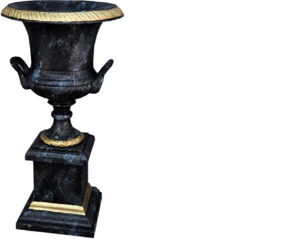 XXL Vase Tisch Dekoration Deko Vasen Antik Stil Skulptur Figur Kelch Rom