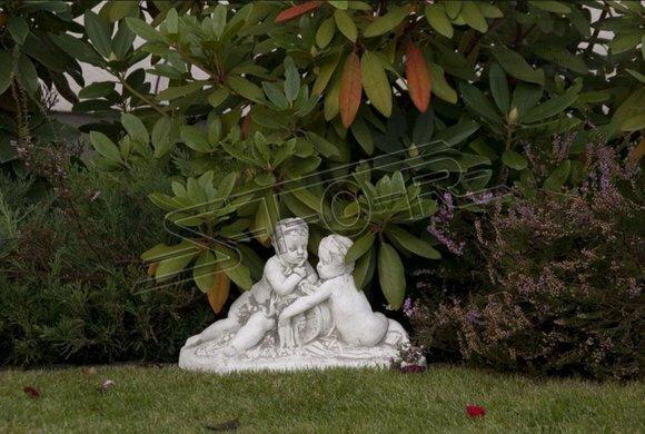 Kind 24cm Skulptur Design Figur Statue Garten Figuren Statuen Skulpturen